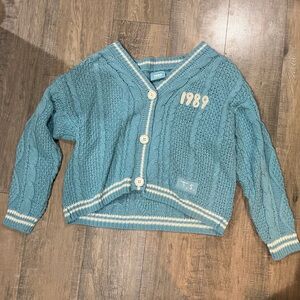 Official Taylor Swift 1989 Cardigan- XS/S- Never Worn